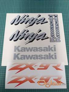 Kawasaki ZX9R nalepnice za motor